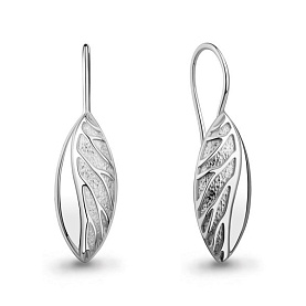 Серьги Аквамарин - Серебро 925 (арт. 34921.5)