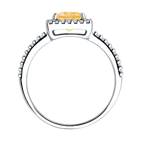 Кольцо SOKOLOV - Серебро 925, Фианит (арт. 94014209)