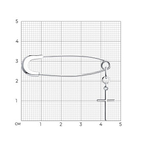 Булавка SOKOLOV - Серебро 925 (арт. 94040227)