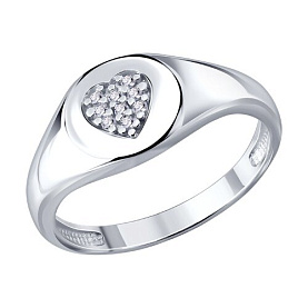 Кольцо Diamant - Серебро 925, Фианит (арт. 94-110-02442-2)