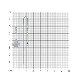 Серьги SOKOLOV - Серебро 925, Фианит (арт. 94026561-91)