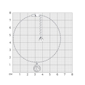 Браслет SOKOLOV - Серебро 925 (арт. 94050590)