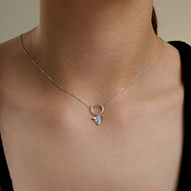 Колье Diamant - Серебро 925, Фианит (арт. 94-170-00095-1)