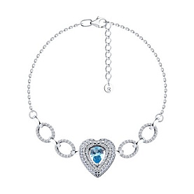 Браслет SOKOLOV - Серебро 925, Фианит (арт. 94051298)