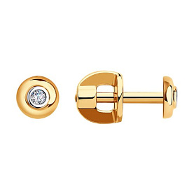 Серьги SOKOLOV - Золото 585, Бриллиант (арт. 1021047)