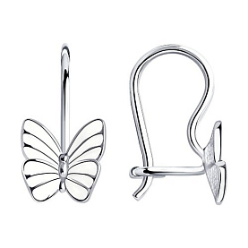 Серьги SOKOLOV - Серебро 925, Эмаль (арт. 94021638)