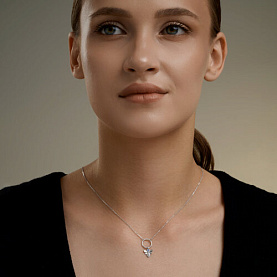 Колье Diamant - Серебро 925, Фианит (арт. 94-170-00095-1)