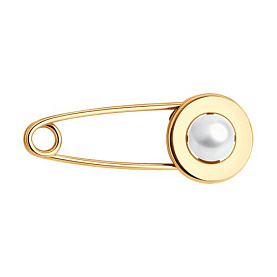 Булавка Diamant - Серебро 925, Жемчуг культивированный (арт. 93-340-02633-2)