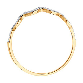 Кольцо Diamant - Золото 585, Фианит (арт. 51-110-02889-1)