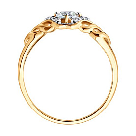 Кольцо SOKOLOV - Серебро 925, Фианит (арт. 93011177)