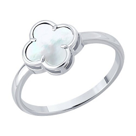 Кольцо SOKOLOV - Серебро 925, Перламутр (арт. 83010267)