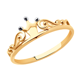 Кольцо SOKOLOV - Золото 375 (арт. 31-110-01000-1)