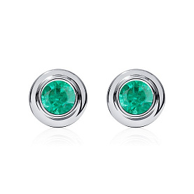 Серьги Platinum Lab. - Платина 950 (арт. ПС-020И-07)