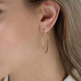 Серьги Атолл - Золото 585 (арт. 20771-40)