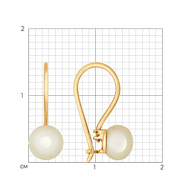 Серьги SOKOLOV - Золото 375, Жемчуг культивированный (арт. 37792028)