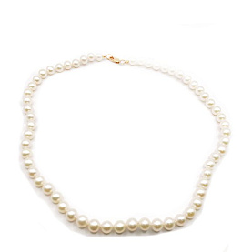 Колье Платинэкс - Золото 585, Жемчуг культивированный (арт. А100-693)