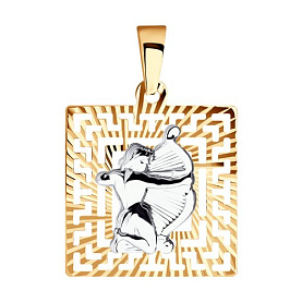 Подвеска SOKOLOV - Золото 375 (арт. 032228-4)