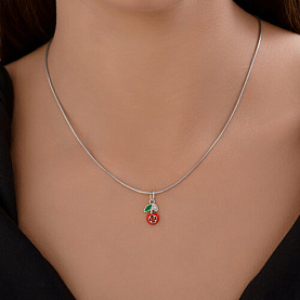 Подвеска Diamant - Серебро 925, Фианит, Эмаль (арт. 94-130-02200-1)