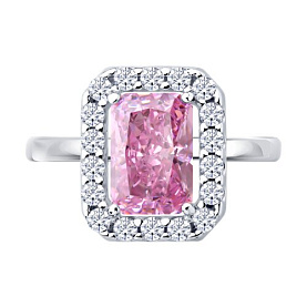 Кольцо SOKOLOV - Серебро 925, Фианит (арт. 94014736)