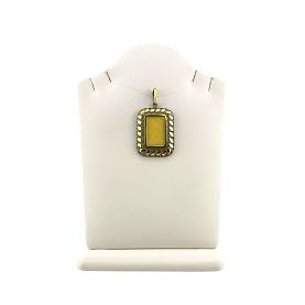 Подвеска Янтарная волна - Серебро 925, Янтарь (арт. 823324б)