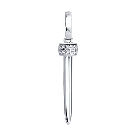 Подвеска Diamant - Серебро 925, Фианит (арт. 94-130-02415-1)