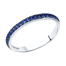 Кольцо SOKOLOV - Серебро 925, Фианит (арт. 94012455)