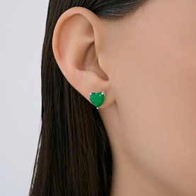 Серьги SOKOLOV - Серебро 925, Фианит (арт. 94027171-91)