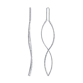 Серьги Diamant - Серебро 925 (арт. 94-120-01036-1)