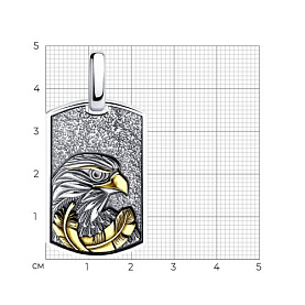 Подвеска SOKOLOV - Серебро 925 (арт. 95030222)