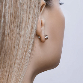 Серьги SOKOLOV - Серебро 925, Фианит (арт. 94021745)