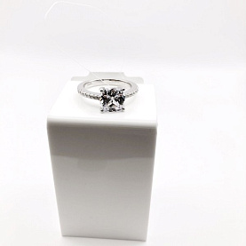 Кольцо Фиделис - Серебро 925, Фианит (арт. SS-B1598RA)