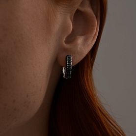 Серьги SOKOLOV - Серебро 925, Фианит (арт. 94023872)