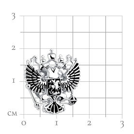 Значок Talant - Серебро 925 (арт. 63-76-0000-15509)