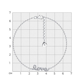 Браслет SOKOLOV - Серебро 925, Фианит (арт. 94051020)