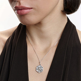 Подвеска Diamant - Серебро 925, Фианит (арт. 94-130-00530-1)