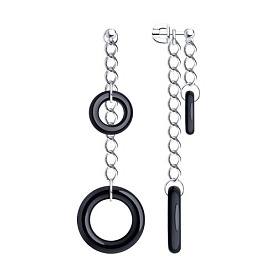 Серьги SOKOLOV - Серебро 925, Керамика (арт. 94025208)