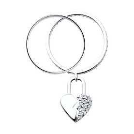 Кольцо SOKOLOV - Серебро 925, Фианит (арт. 94014137)