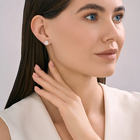 Серьги Diamant - Серебро 925, Кварц (арт. 94-322-02384-2)