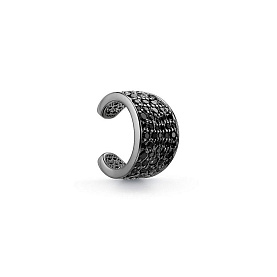 Серьга Дар - Серебро 925, Фианит (арт. С-2819чрс216)