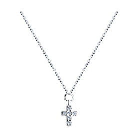 Колье SOKOLOV - Серебро 925, Фианит (арт. 94070562)