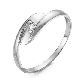 Кольцо Дельта - Золото 585, Бриллиант (арт. БР111113б)