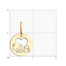 Подвеска SOKOLOV - Золото 375 (арт. 036533-4)