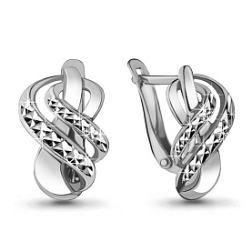 Серьги Аквамарин - Серебро 925 (арт. 31664.5)