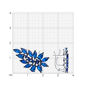 Серьги SOKOLOV - Серебро 925, Фианит (арт. 94026051)