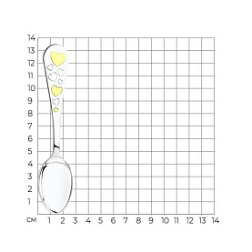 Ложка SOKOLOV - Серебро 925 (арт. 2302010007)