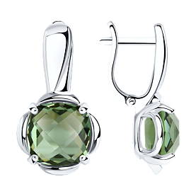 Серьги SOKOLOV - Серебро 925, Кварц (арт. 92022021)