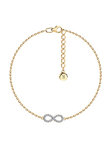 Браслет SOKOLOV - Серебро 925, Фианит (арт. 93050217)