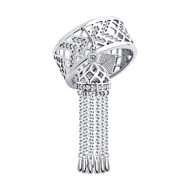 Кольцо SOKOLOV - Серебро 925, Фианит (арт. 94013902)