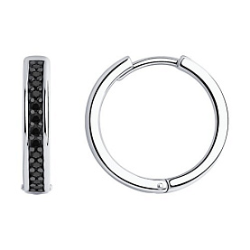 Серьги Diamant - Серебро 925, Фианит (арт. 94-120-01549-1)