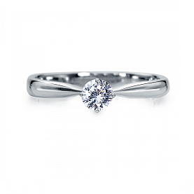Кольцо Platinum Lab. - Платина 950, Бриллиант (арт. ПК-097-04)
